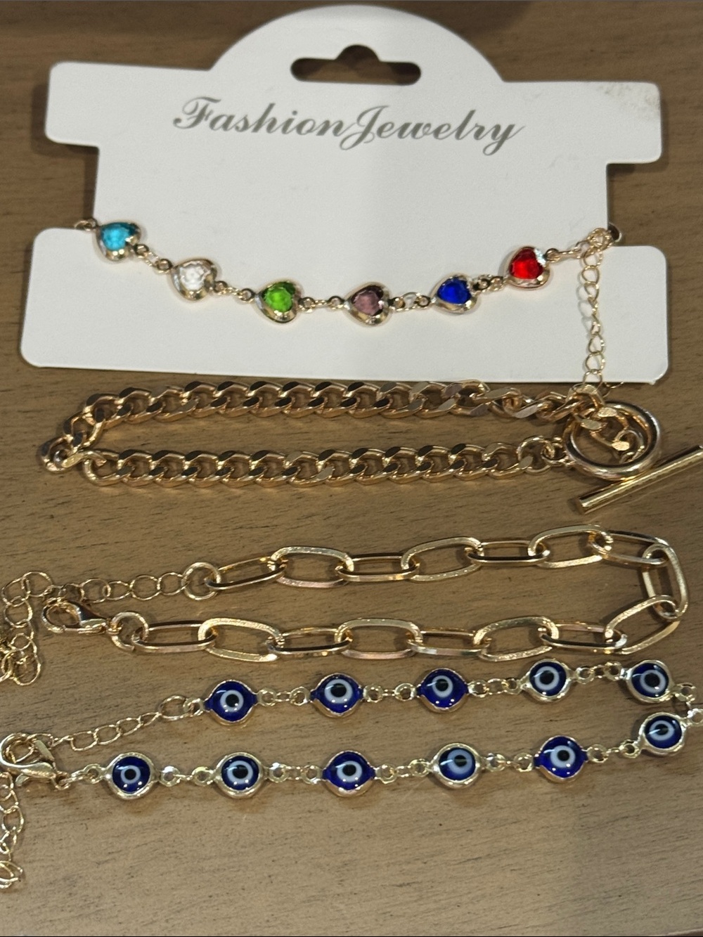 Fashion jewelry bracelet set (4)